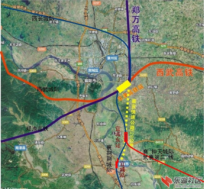 宜城高铁站地址规划图图片