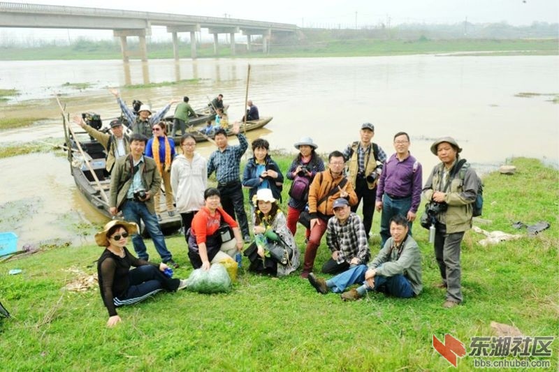 参观梁子湖湿地