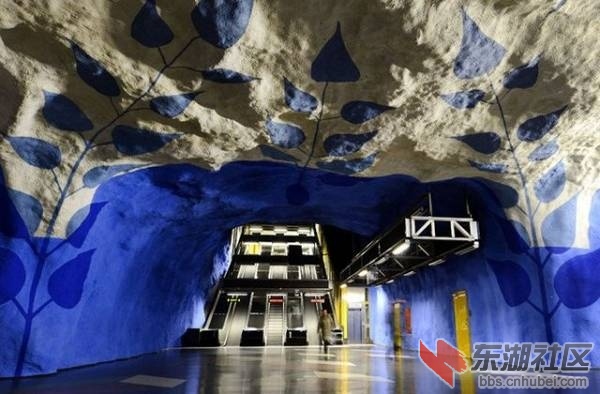 17、斯德哥尔摩的T-Centralen地铁站.jpg