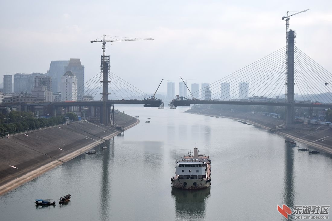 庙嘴长江大桥图片