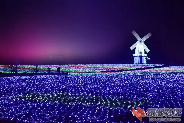 江夏薰香悦田园灯光节