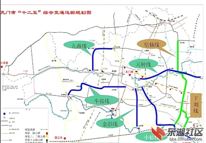 2012年天门十二五交通规划图-乡镇m.jpg