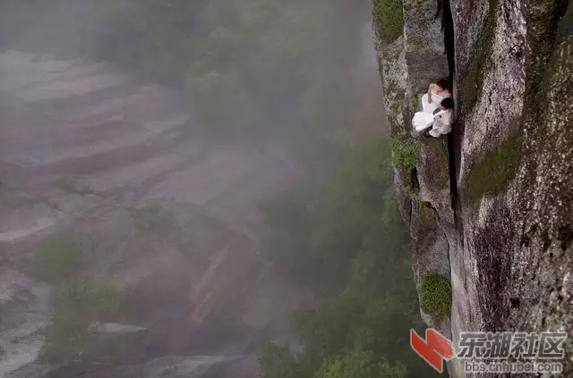 世界最牛的婚纱摄影，险!险!太惊险了!