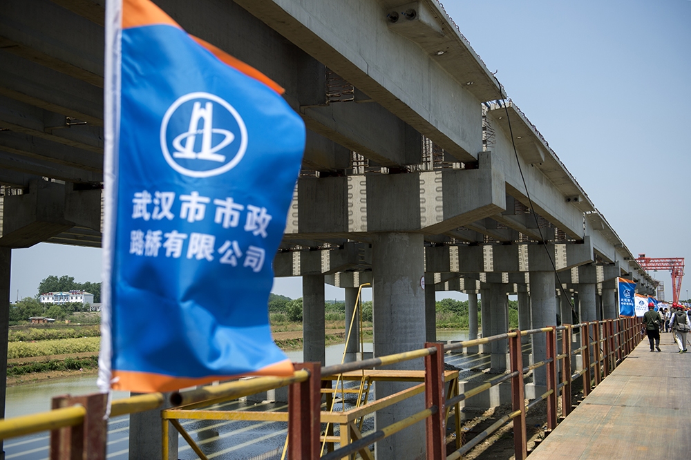 19 在建大桥一景 曾院平摄影