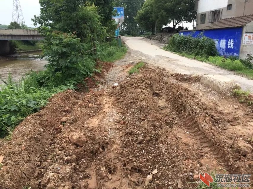 南桥到联心通村公路入口（7月雨后）