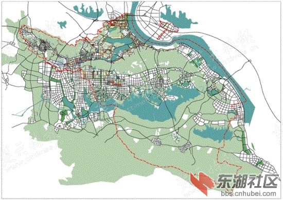 黄石大冶湖南岸规划图片