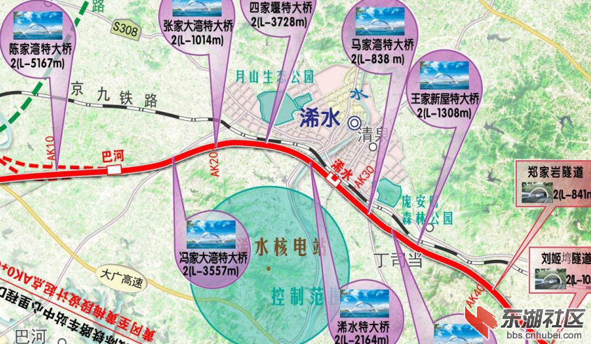 黄黄高铁线路图及站点图片