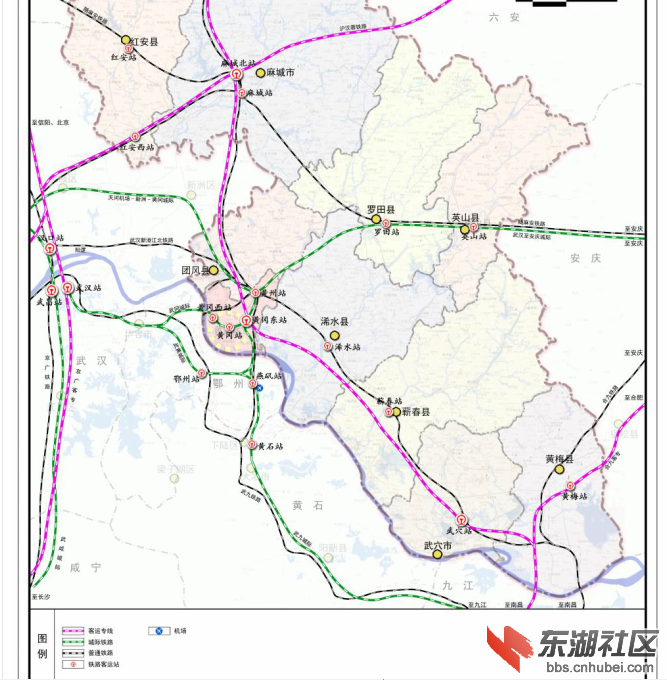 羅田霍山一直在爭取沿江高鐵,黃岡應該積極支持協調