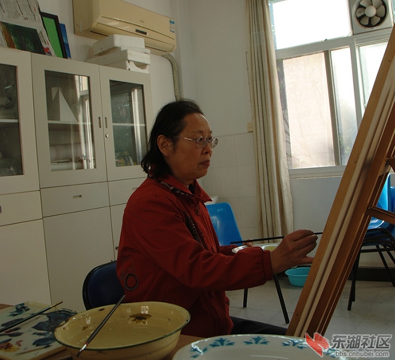 尹林（网名 赢木木）拍摄于武汉地大