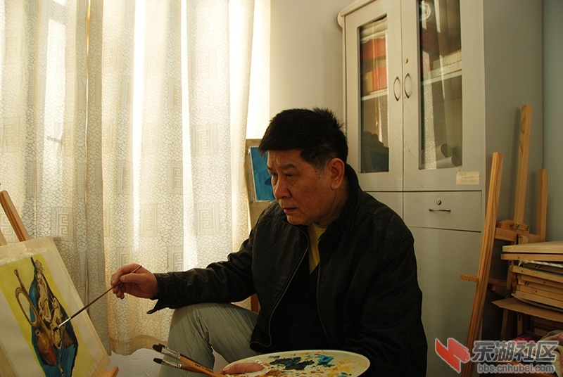 尹林（网名 赢木木）拍摄于武汉地大