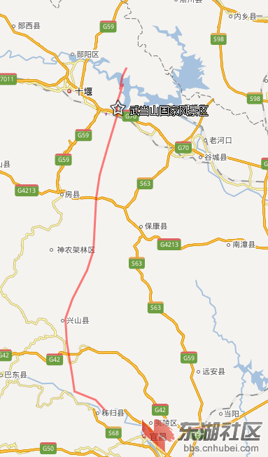 大巴山国家森林步道草图