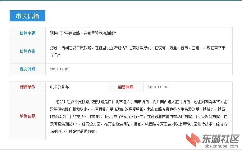 市长信箱