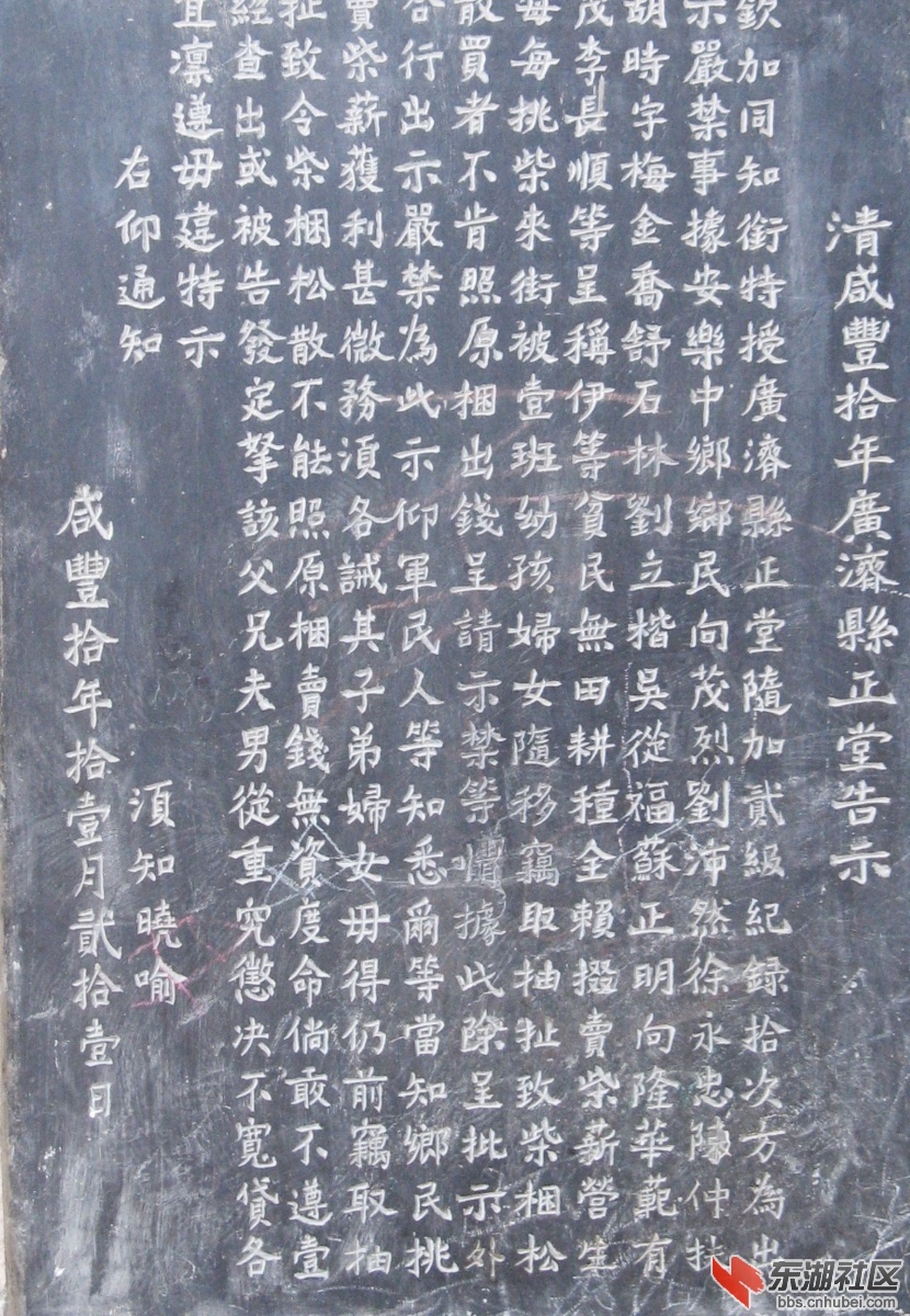 【广济记忆】正堂告示