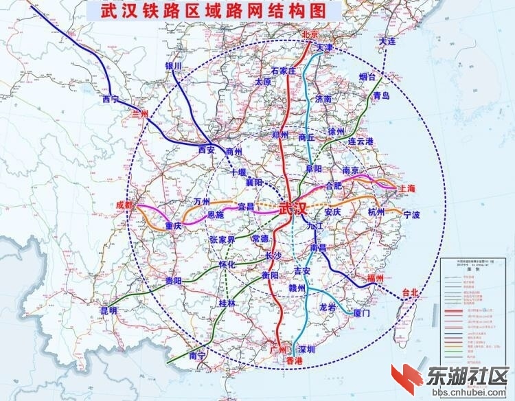 武汉铁路枢纽东南环线图片