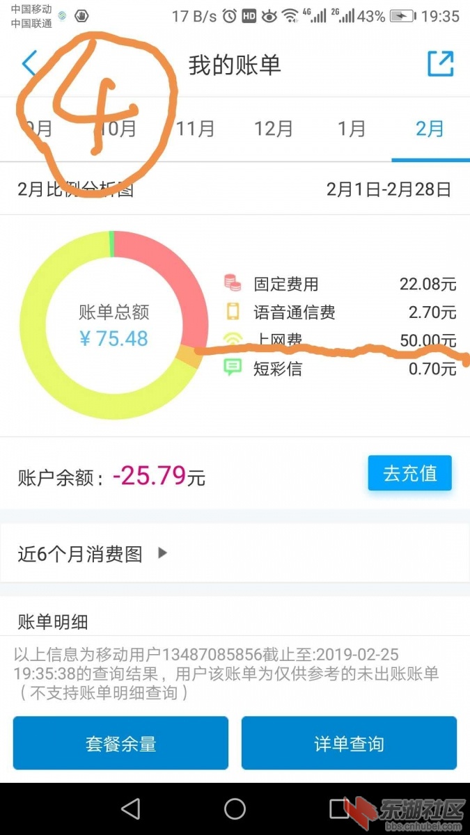 流量扣费