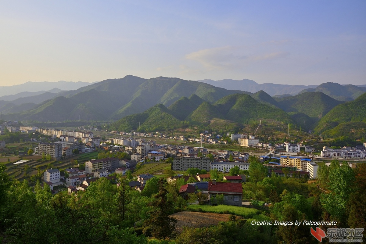 歇马镇远眺