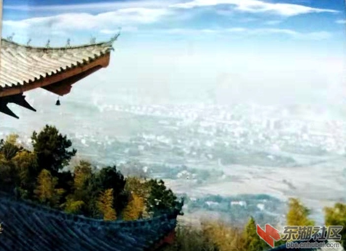 老广济县城梅川东边有座灵山，这里面有一个鲜为人知的传说……