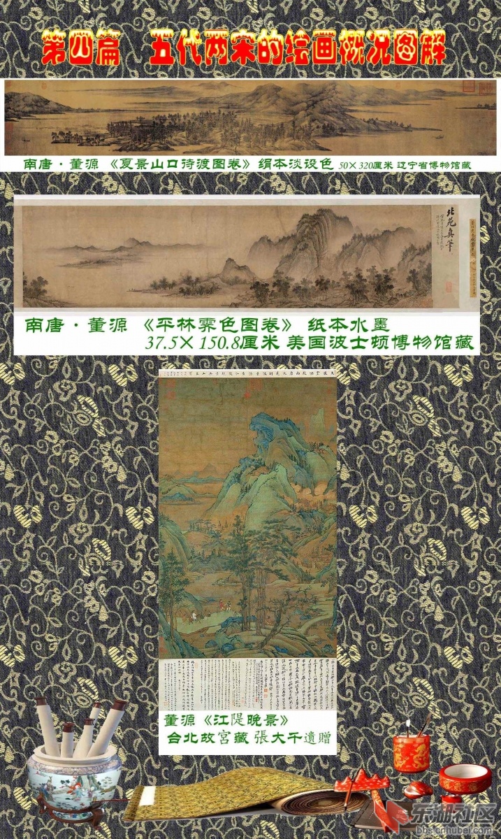 10-3 第四篇  五代两宋的绘画概况图解   董源.jpg
