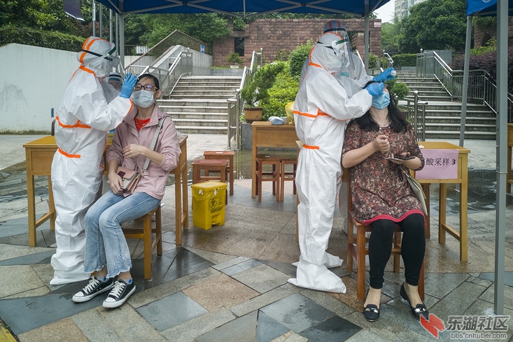 华中科技大学启动校园小区核酸检测纪实3.jpg
