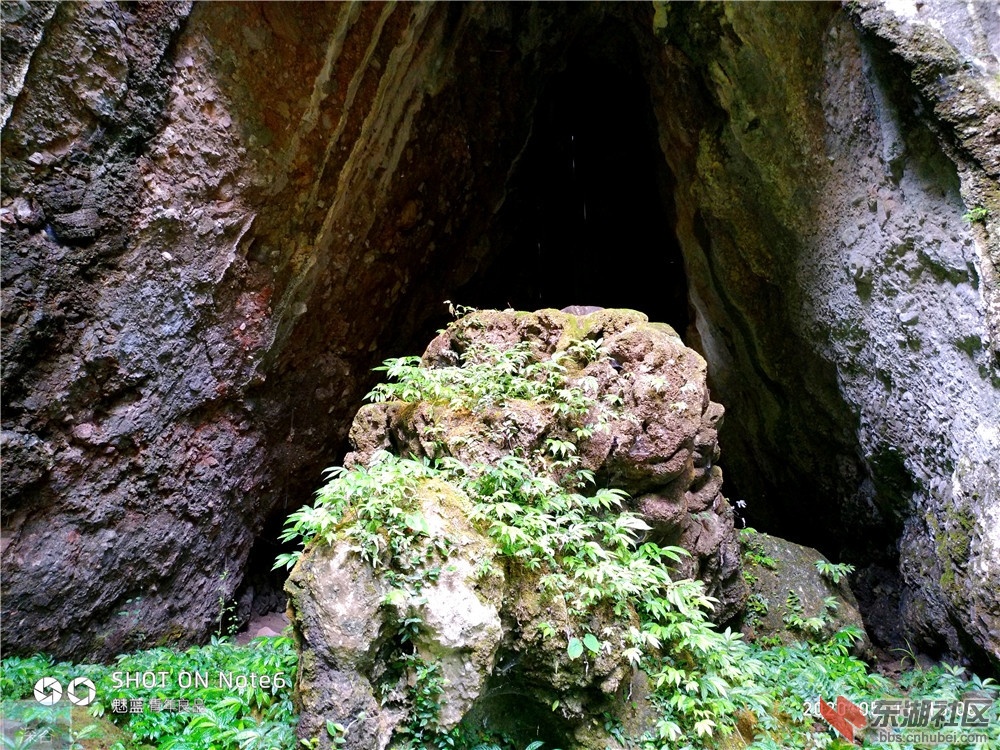 龙洞洞口