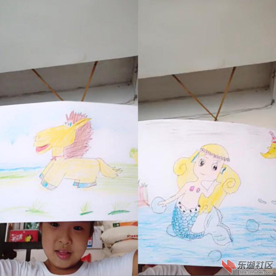 图为余馨悦小朋友的才艺展示 荆楚网通讯员熊雅婷 摄.png