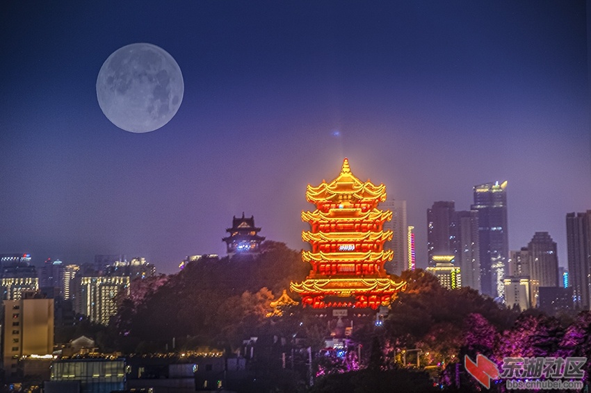 3..明月照亮黄鹤楼 曾院平摄影.jpg