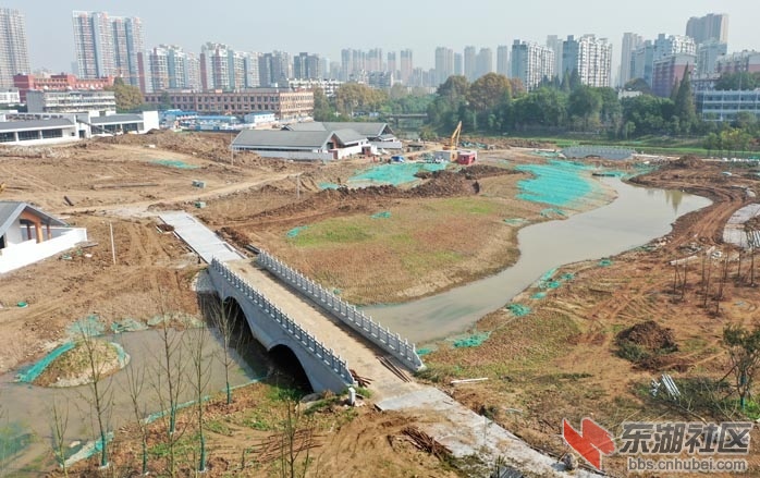 童汉芳摄 无人机看巡司河游园景观桥DJI_0982 - 副本.JPG
