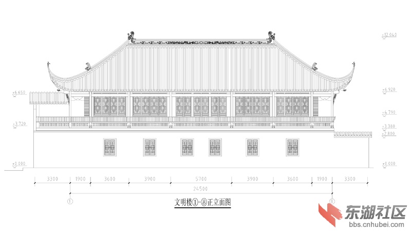 3.龙泉书院文明楼@@-Model.jpg