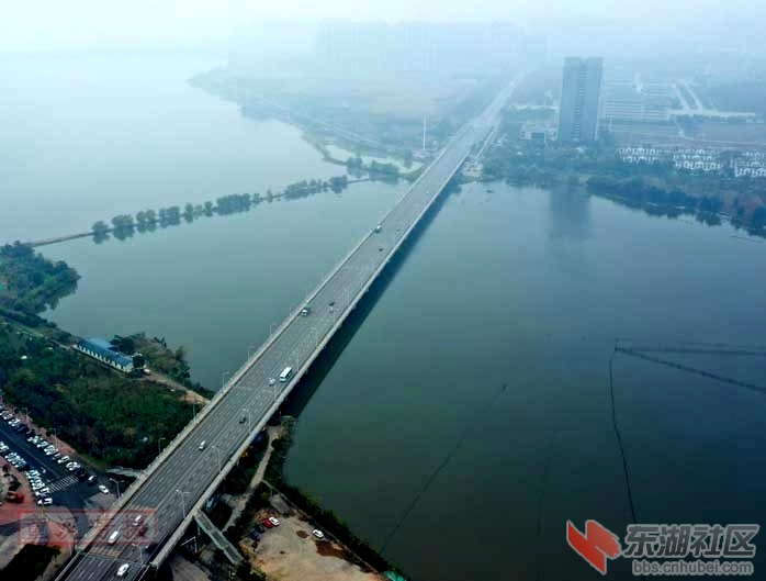 童汉芳摄 无人机看汤逊湖大桥2020.12.10 DJI_0078 - 副本.JPG