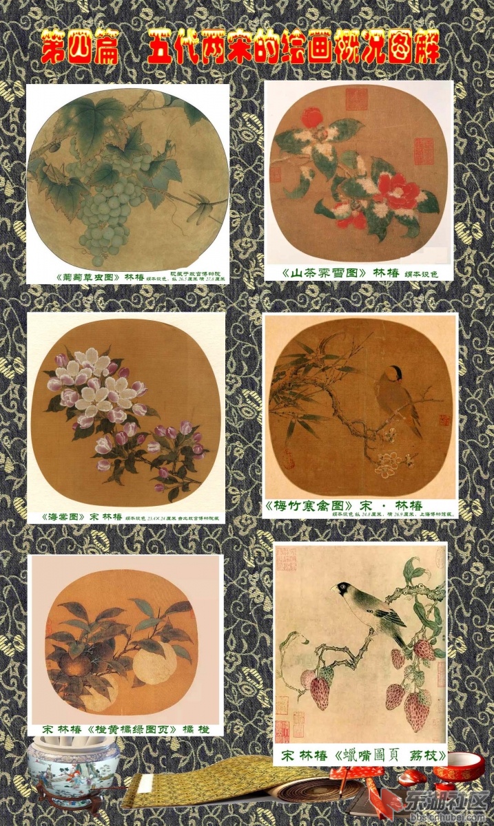 18-2   第四篇  五代两宋的绘画概况图解   林椿.jpg