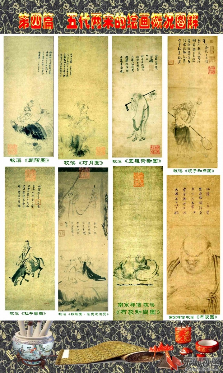 30-3   第四篇  五代两宋的绘画概况图解   牧溪.jpg