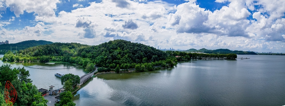 东湖七孔桥：东绕团山过拱桥，毕家山北水迢迢。森林西北公园口，转角凉风暑气消。柯树.jpg
