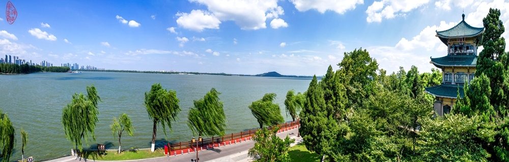 东湖柳风：行吟阁外浪飞空，远处高楼云影中。最爱湖边杨柳绿，横斜万变静归风。  柯树.jpg
