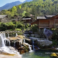 印象婺源: 大鄣山卧龙谷、御龙府、月亮湾风光