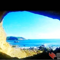 石头上的风景画