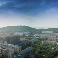 中国地质大学（武汉）鸟瞰图曾院平摄影