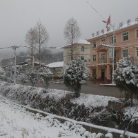 兴山县榛子乡醉美雪景