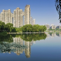 天水一色西北湖