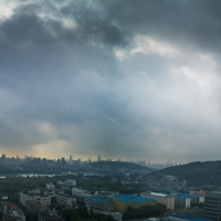 暴雨来临之前曾院平摄影