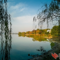 大美东湖，秋色醉游人 曾院平摄影