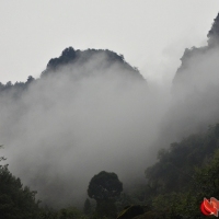 杨东河大峡谷云海(组照)