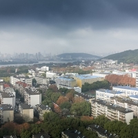 雨后天空放晴 曾院平摄影