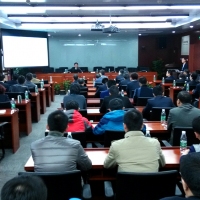 罗云教授到中建三局二公司进行安全培训
