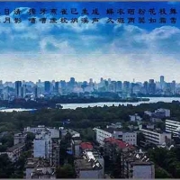 窗外夏日风光曾院平画意摄影